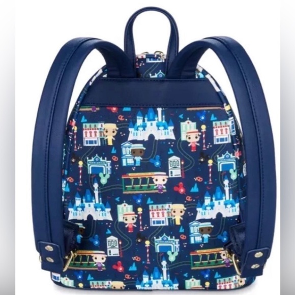 Disney Parks '22 Dapper Dans Main St. USA Backpack Bag by Loungefly - Picture 2 of 4